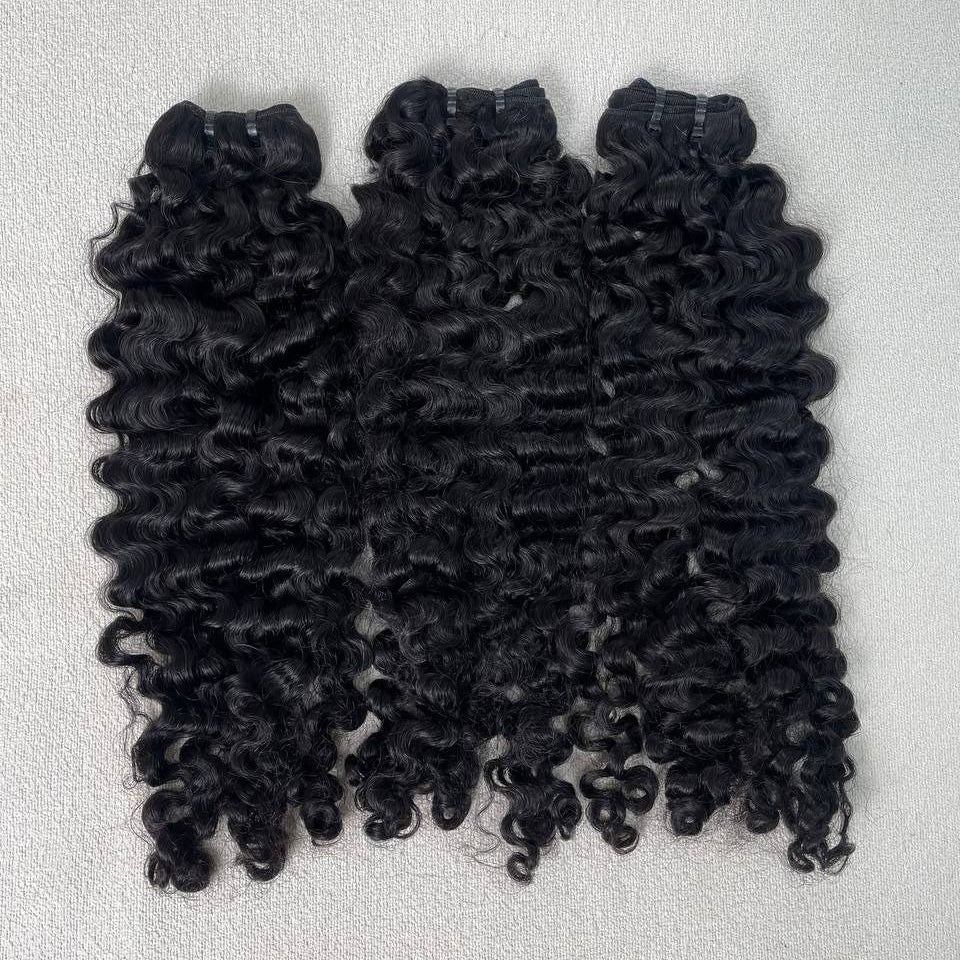 Raw Indian Curly Bundles