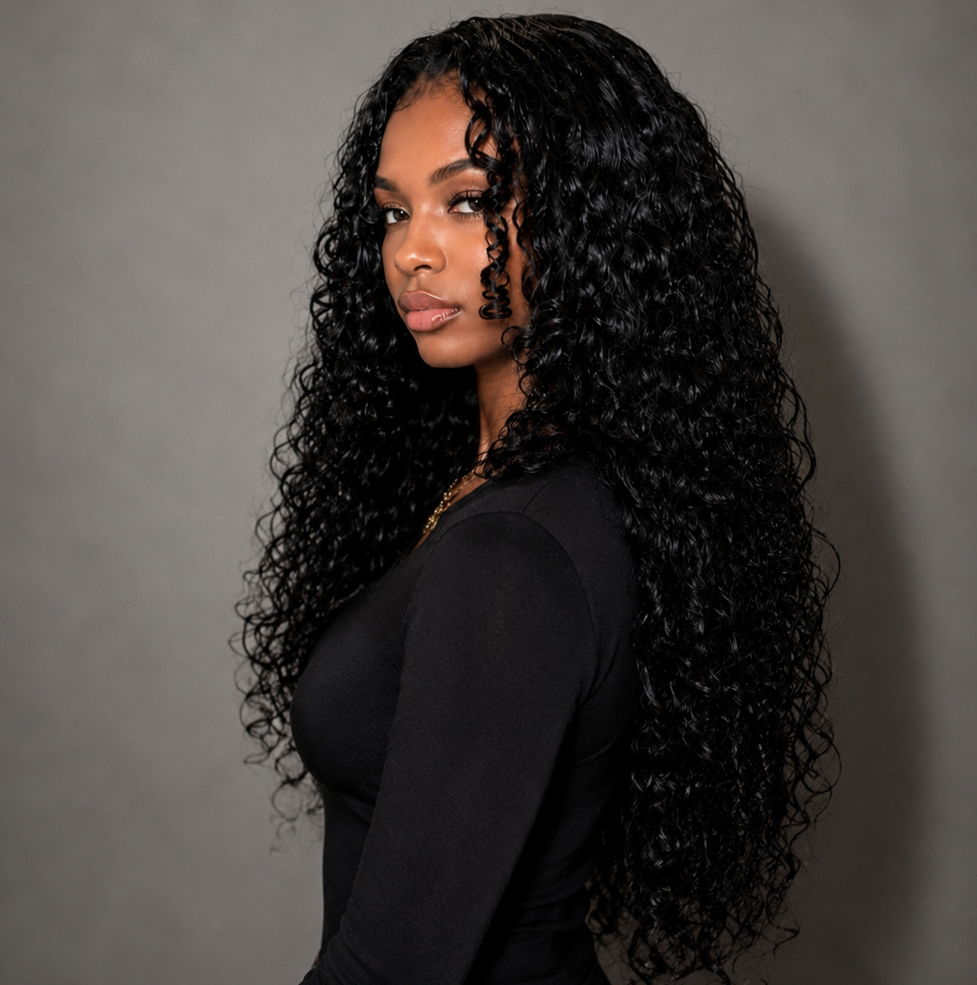 Raw Indian Curly Bundles